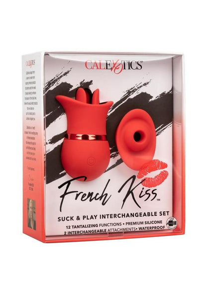 French Kiss Suck and Play Interchangeable Silicone Set