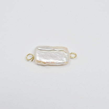 Freshwater Pearl Rectangle Pearl Connectors P-1800