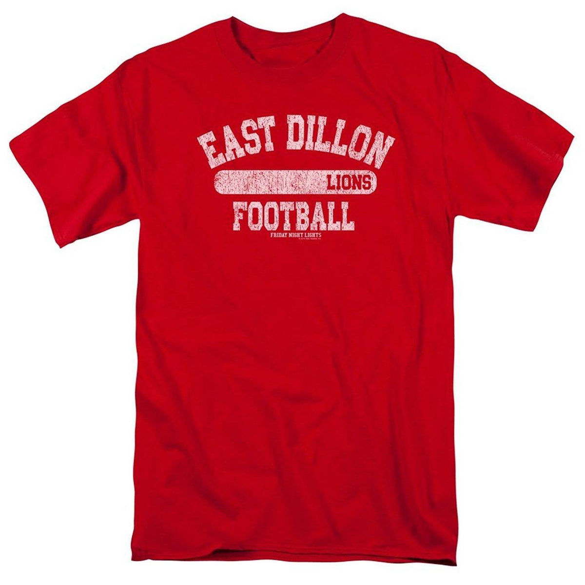 Friday Night Lights Dillion Lions Football Red T-shirt