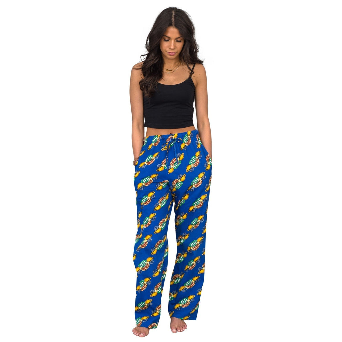 Friends Central Perk Coffee Shop Christmas Lounge Pants