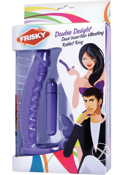 Frisky Delight Dual Insertion Vibrating Rabbit