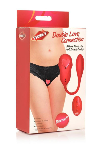 Frisky Double Love Connection Remote Controlled Panty Vibe
