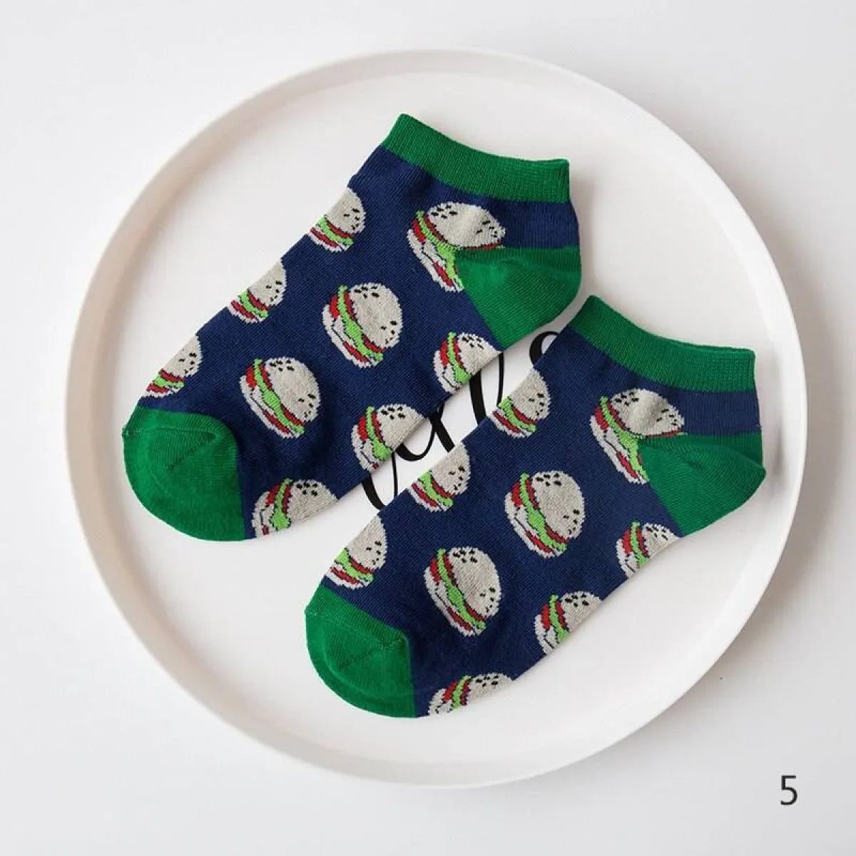 Fruits Printed Harajuku Socks