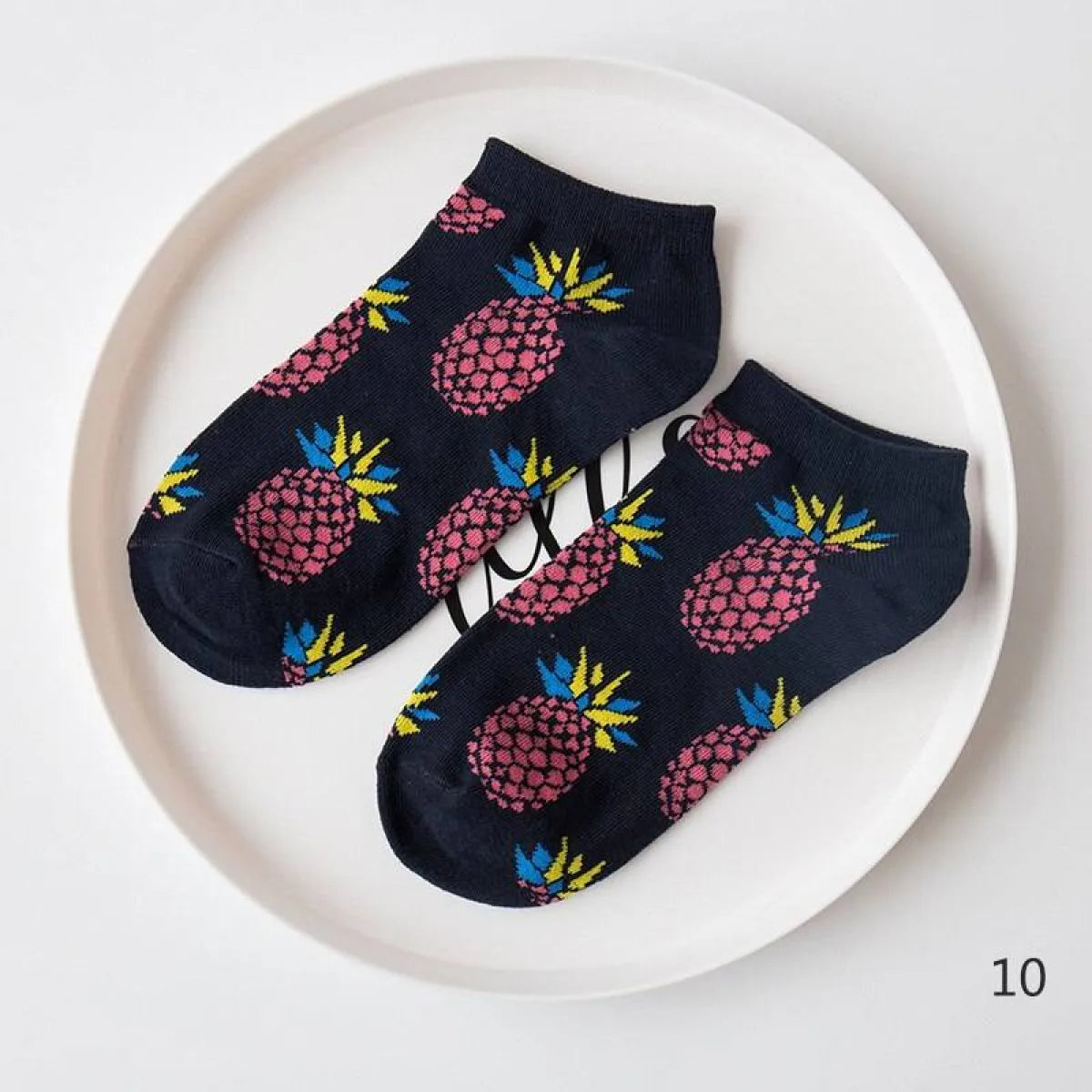 Fruits Printed Harajuku Socks