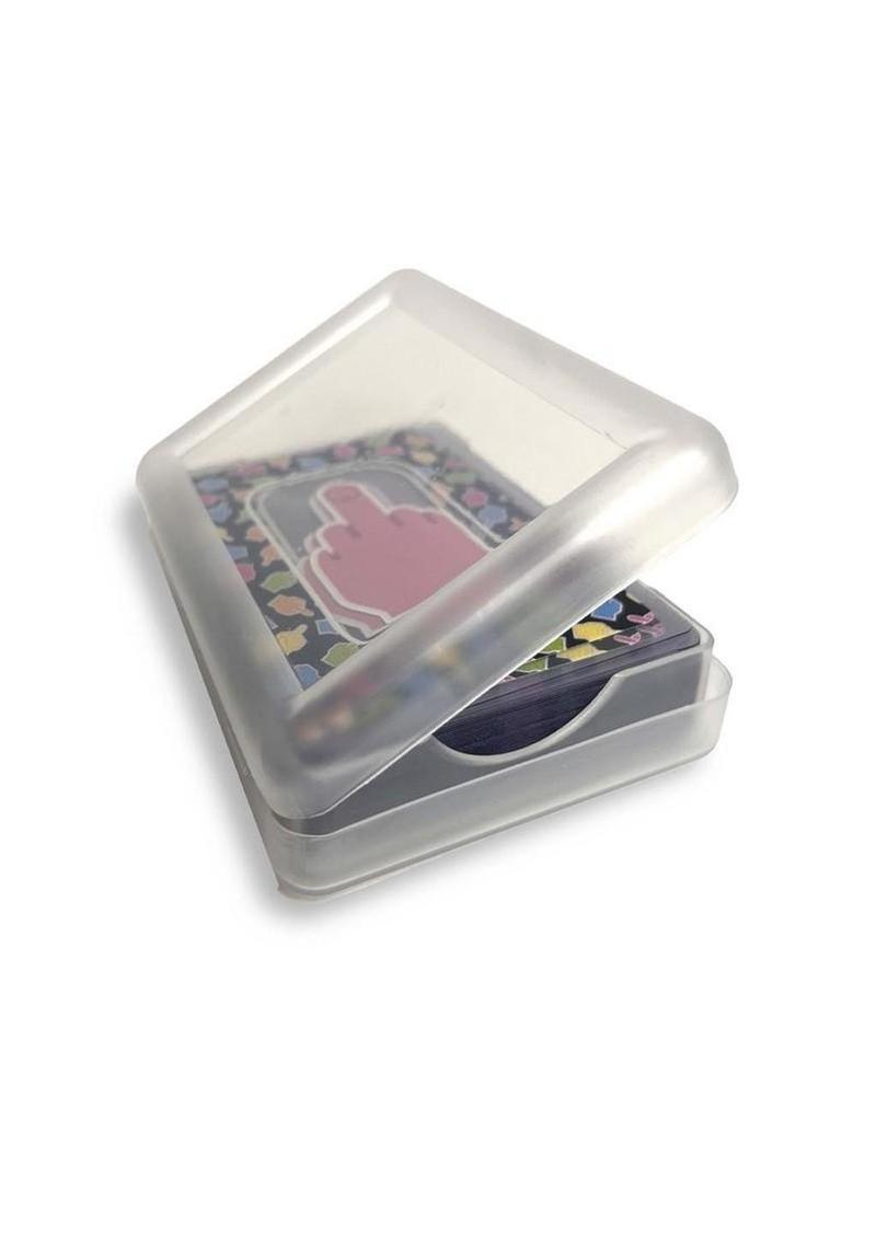 Give A Fuck Waterproof Playing Cards Deluxe Set in Plastic Case
