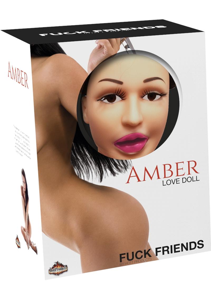 Amber Inflatable Waterproof Love Doll with Vibrating Vagina