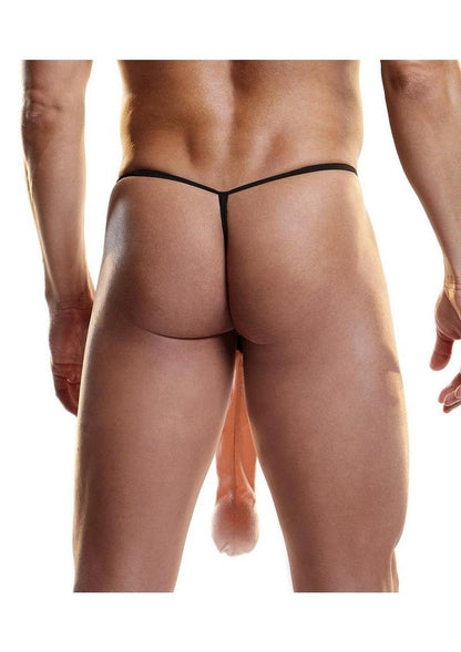 Fundies Foot Long Thong for Him Gag Gift with Paper Ruler