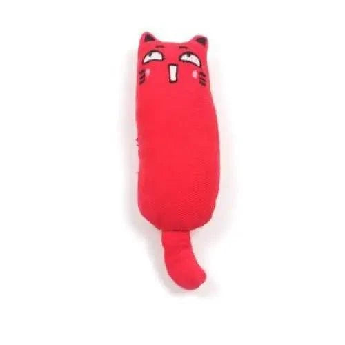 Funny Colorful Teeth Grinding Catnip Toys Cute Kitten Chewing Toy Stuffed Toys For Pets Soft Cat Toys