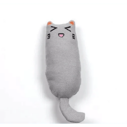 Funny Colorful Teeth Grinding Catnip Toys Cute Kitten Chewing Toy Stuffed Toys For Pets Soft Cat Toys