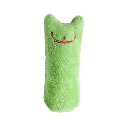 Funny Colorful Teeth Grinding Catnip Toys Cute Kitten Chewing Toy Stuffed Toys For Pets Soft Cat Toys