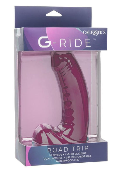 G-Ride Road Trip Vibrating Dildo with Suction Cup