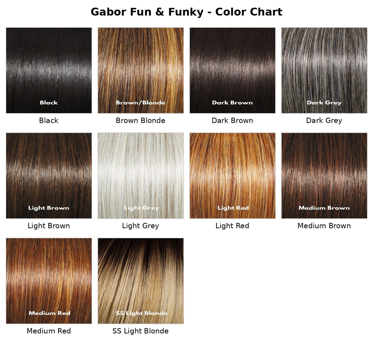 Gabor Fun &amp; Funky Wig