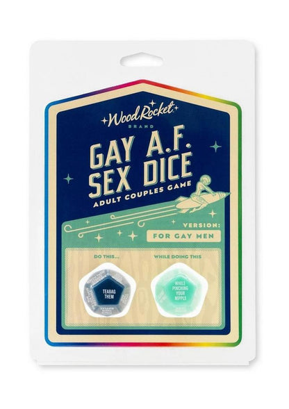 Wood Rocket Gay A.F. Sex Dice