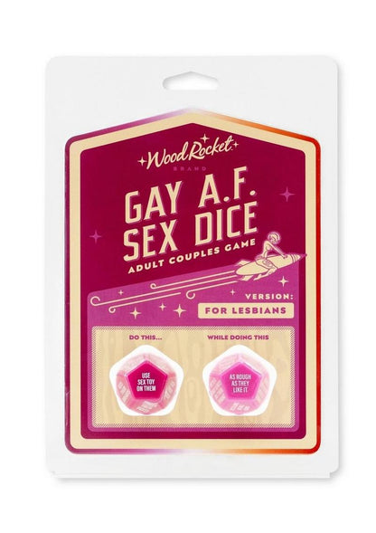 Roll’ Play Gay AF Lesbian Sex Dice