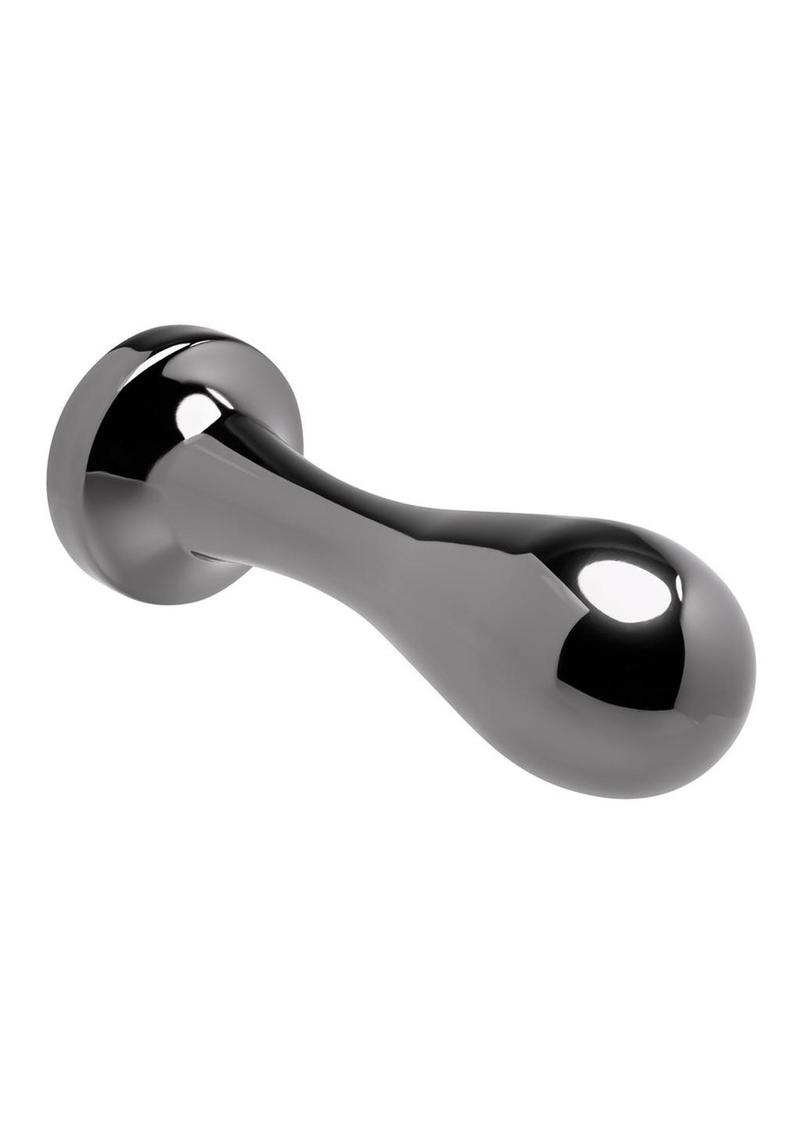 Gender X Black Pearl Aluminum Alloy Anal Plug