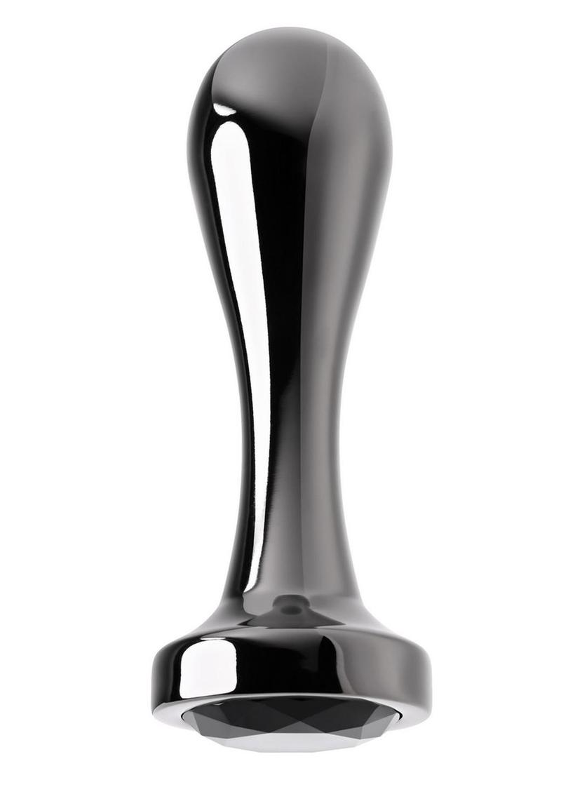 Gender X Black Pearl Aluminum Alloy Anal Plug