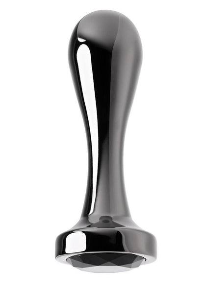 Gender X Black Pearl Aluminum Alloy Anal Plug