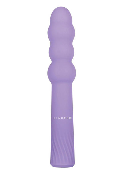 Gender X Bumpy Ride Rechargeable Silicone Vibrator
