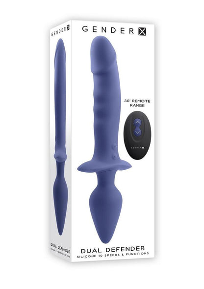 Gender X Dual Defender Rechargeable Dual Vibrator Probe