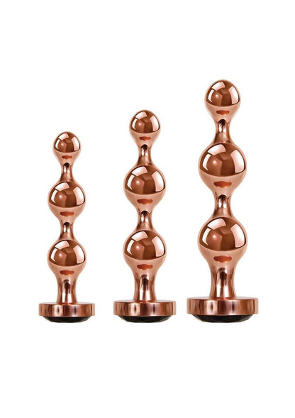Gender X Gold Digger 3-Piece Anal Plug Set
