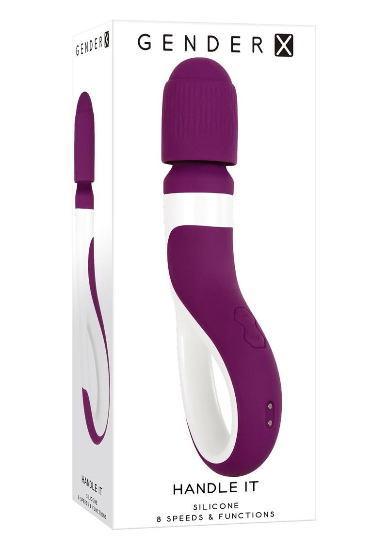 Gender X Handle It Silicone Wand Vibrator