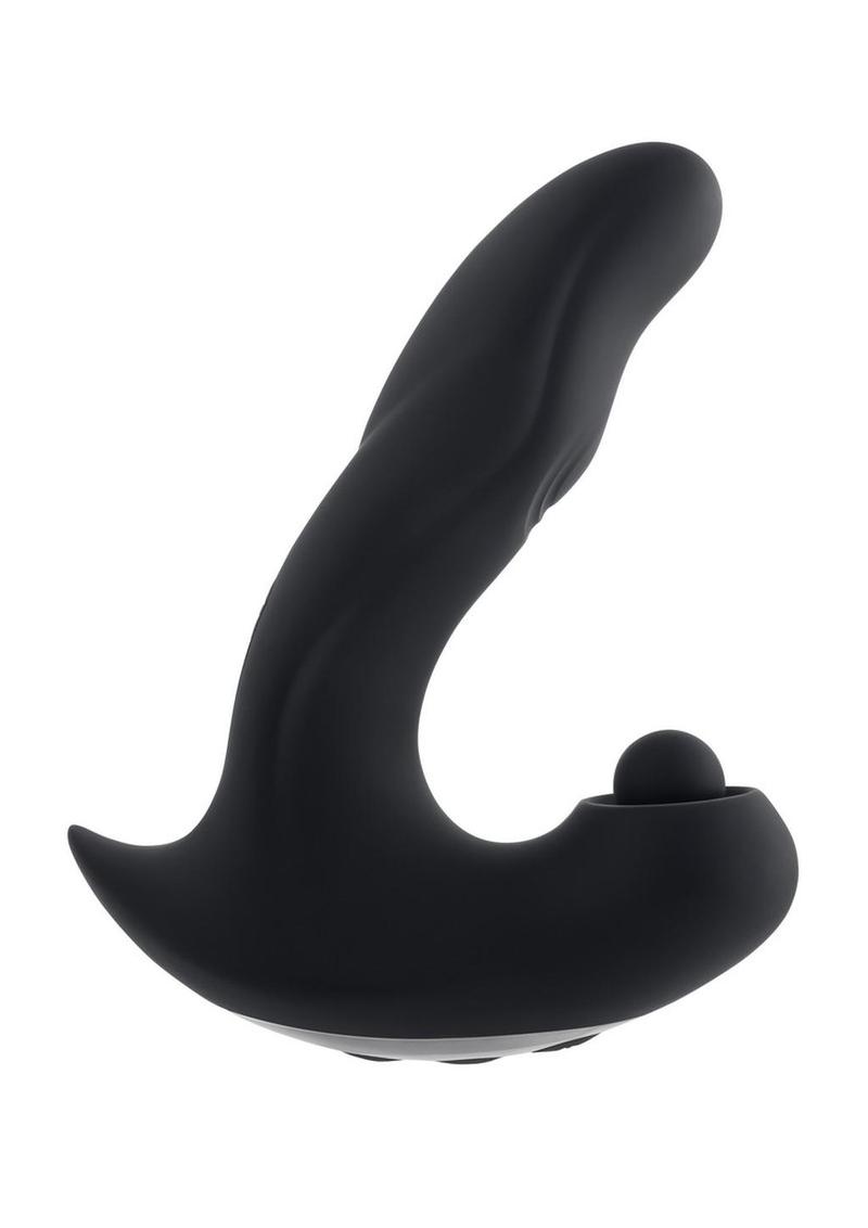 Gender X Mad Tapper Rechargeable Silicone Vibrator with Tapping