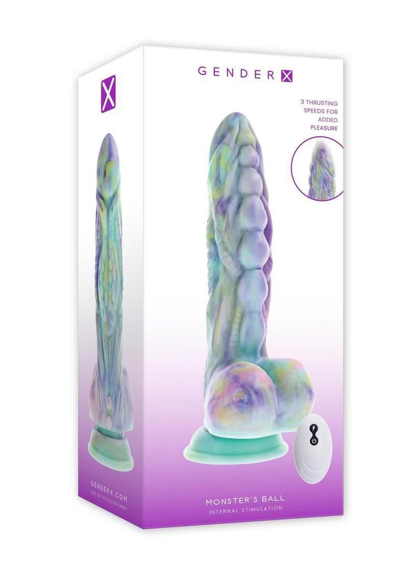 Gender X Monster’s Ball Thrusting Vibrating Dildo