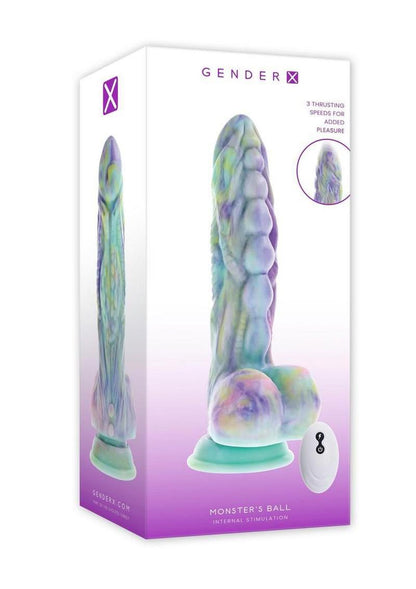 Gender X Monster’s Ball Thrusting Vibrating Dildo