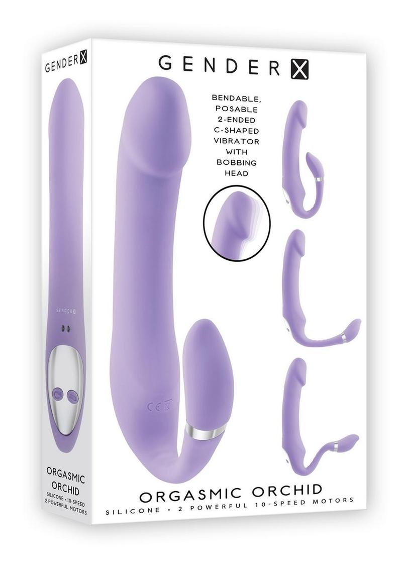 Gender X Orgasmic Orchid Silicone Vibrator