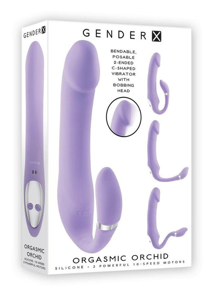 Gender X Orgasmic Orchid Silicone Vibrator