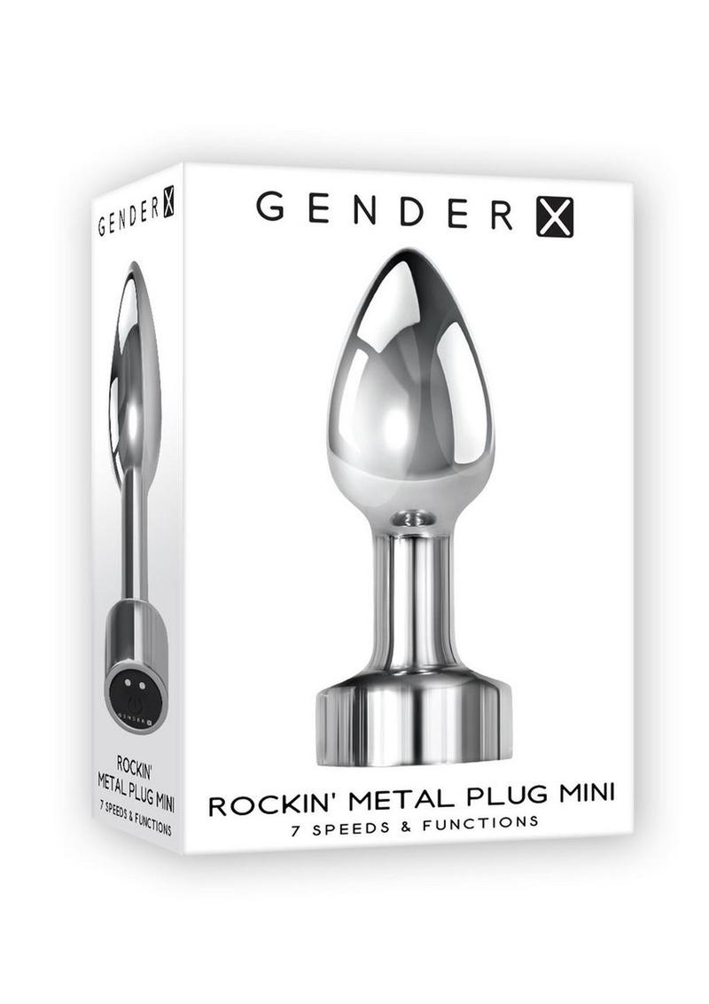 Gender X Rockin Metal Plug Mini Stainless Steel Plug
