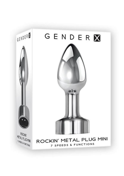 Gender X Rockin Metal Plug Mini Stainless Steel Plug