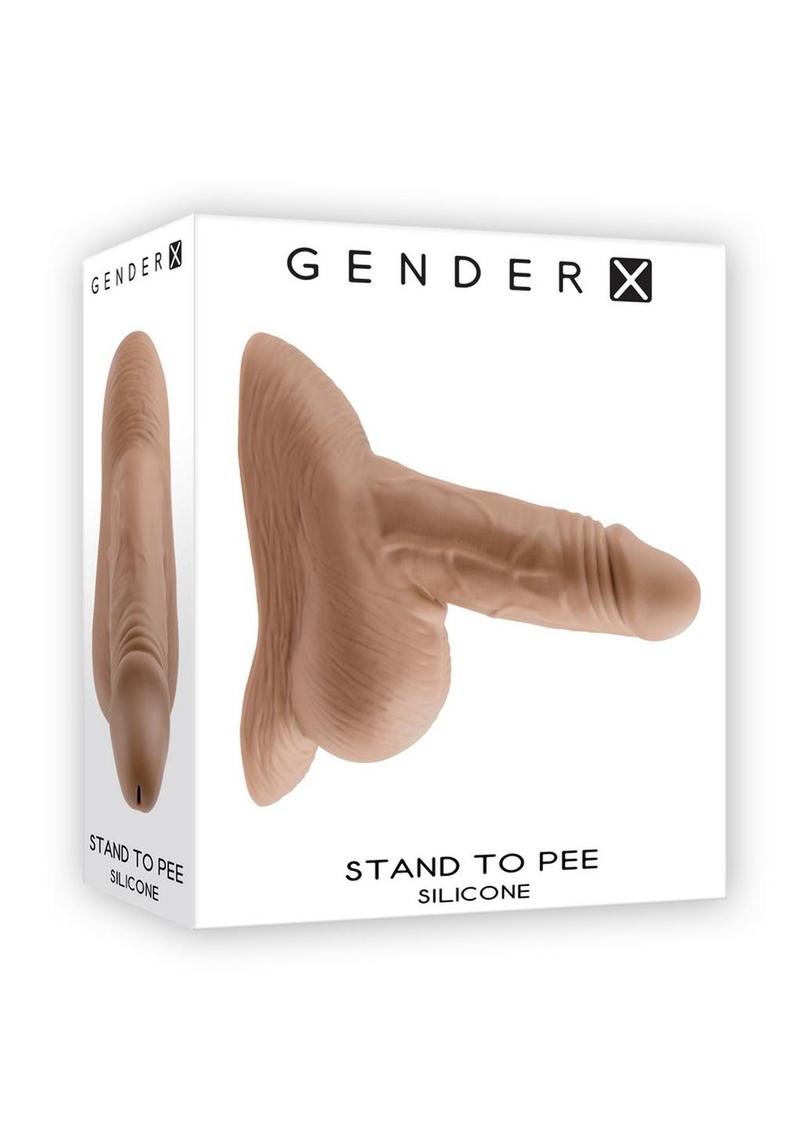 Gender X Realistic Silicone Stand to Pee – STP Pack &amp; Play