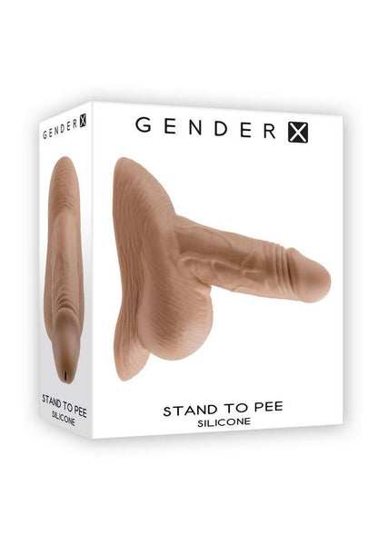 Gender X Realistic Silicone Stand to Pee – STP Pack &amp; Play