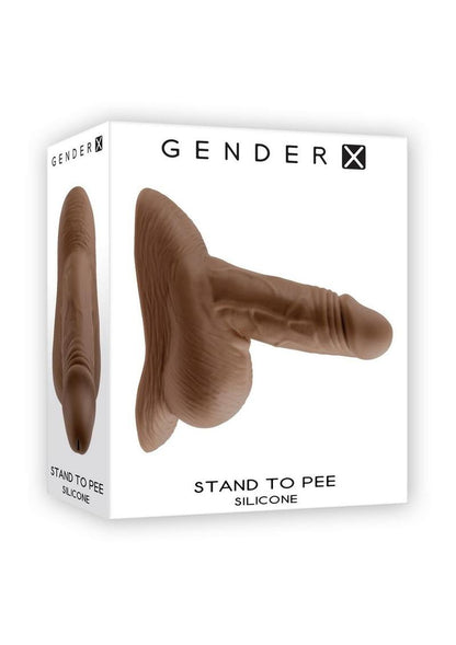 Gender X Realistic Silicone Stand to Pee – STP Pack &amp; Play