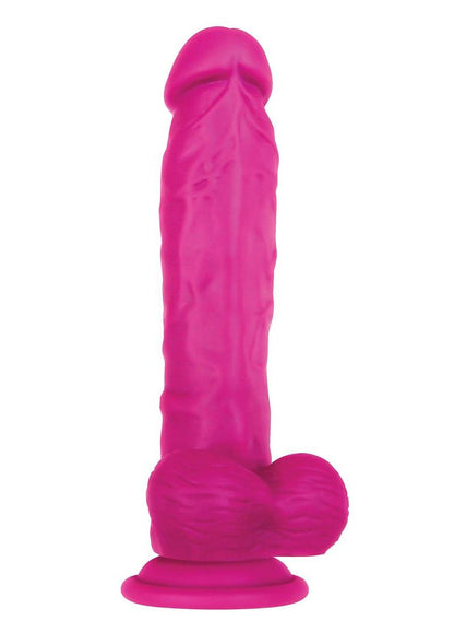 Gender X Sweet Tart Color-Changing Silicone Dildo Purple to Pink