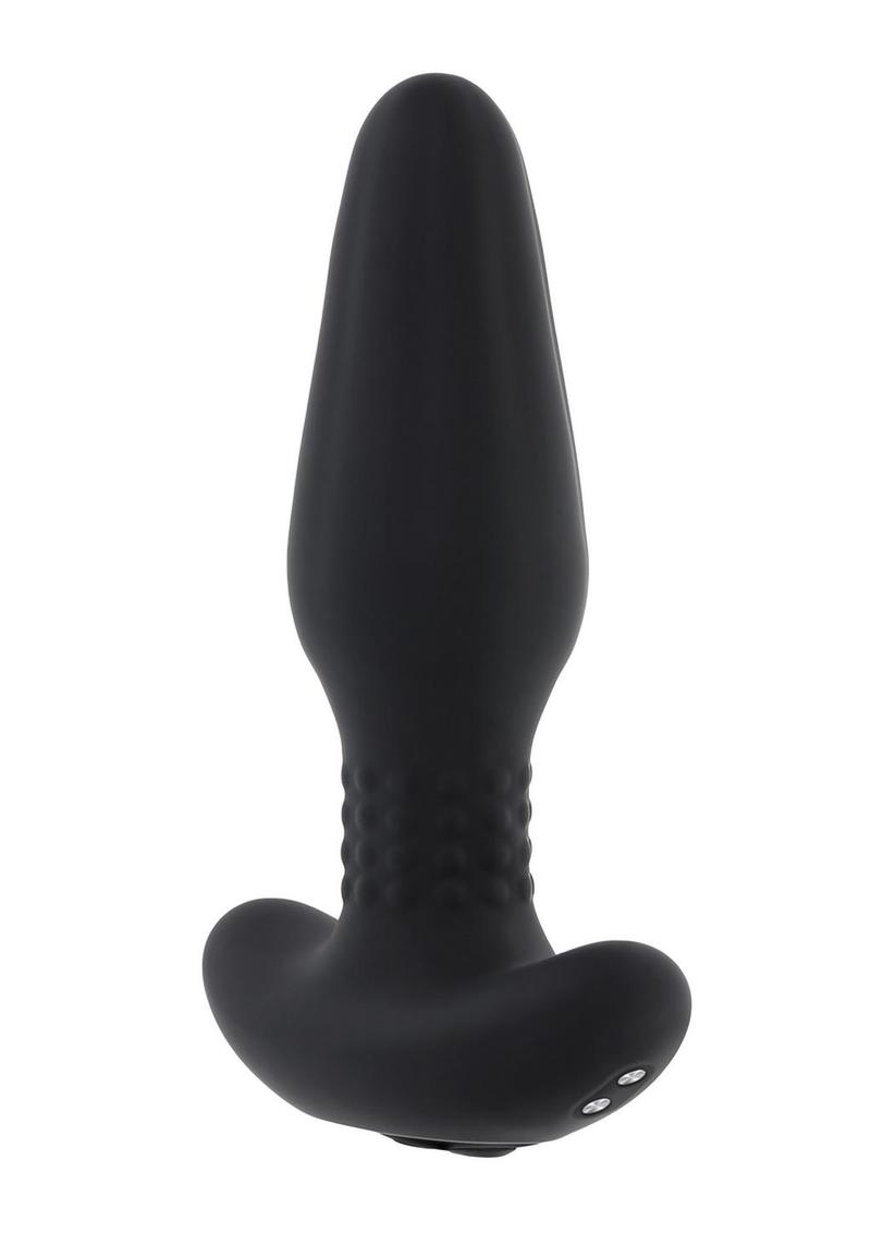 GenderX Teamwork Silicone Anal Plug with Remote