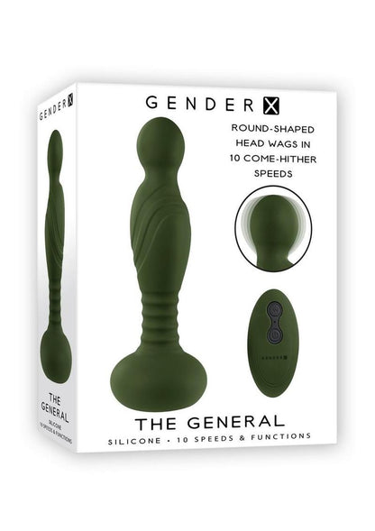 GenderX The General Rechargeable Silicone Vibrator with Remote Control