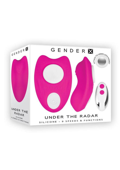 Gender X Under the Radar Silicone Panty Vibe with Remote Control