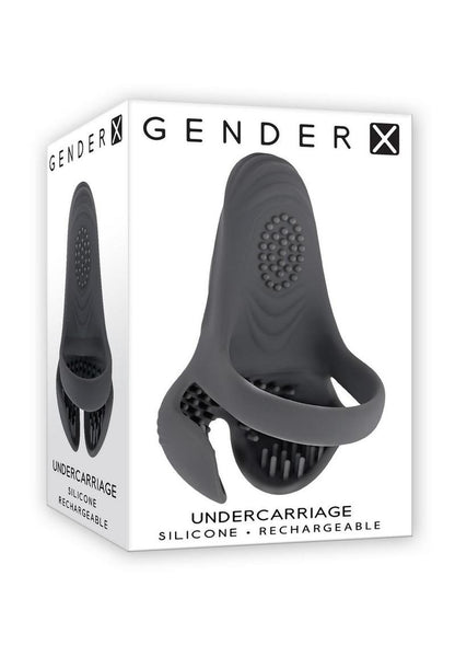 Gender X Undercarriage Rechargeable Waterproof Silicone Cock Ring