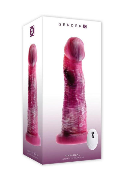 Whimsical Rechargeable Silicone Vibrating Dildo