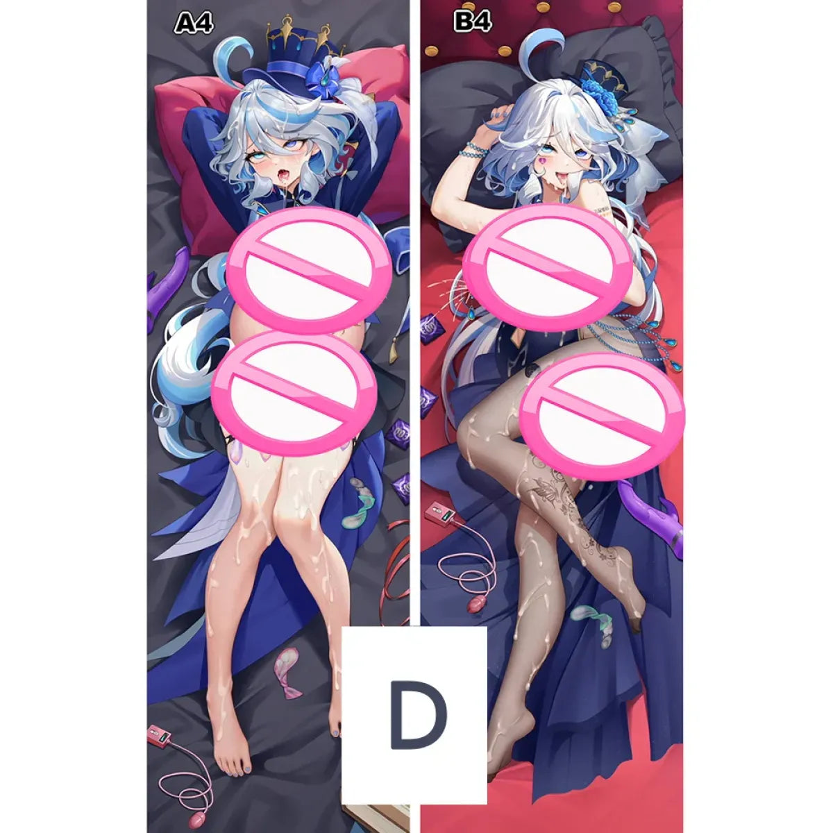 Focalors Dakimakura Pillowcase – Genshin Impact Anime Game Cushion