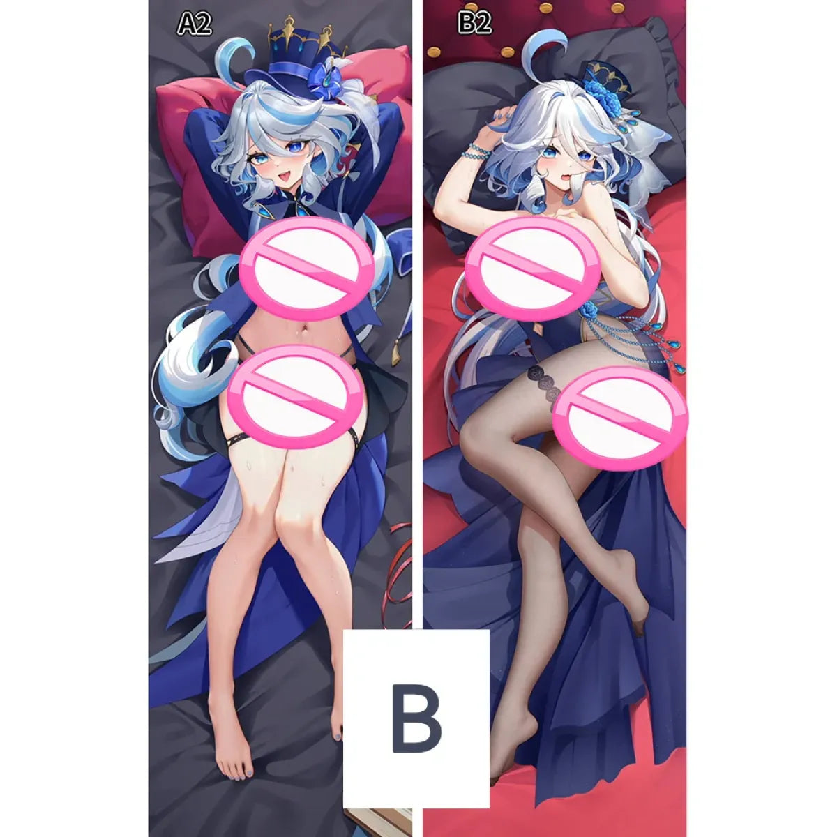 Focalors Dakimakura Pillowcase – Genshin Impact Anime Game Cushion