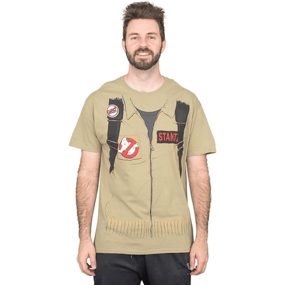 Ghostbuster Short Sleeve Adult Unisex Halloween Cosplay Costume T-Shirt