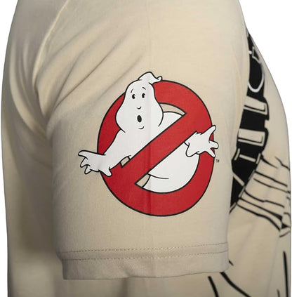 Ghostbusters Costume T-Shirt with Four Interchangeable Name Patches
