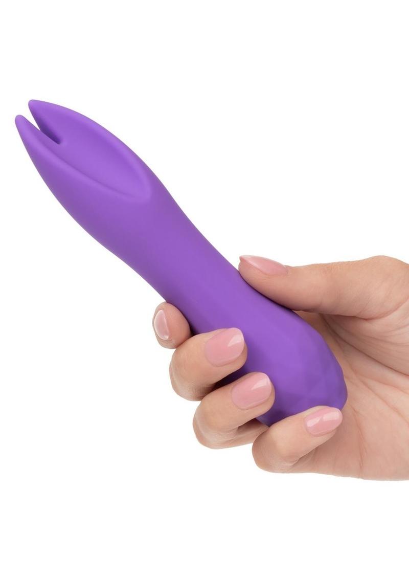 Calexotics Gia Dual Flicker – Rechargeable Silicone Vibrator