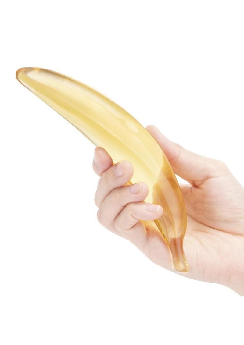 Glas Banana Joy Glass Dildo