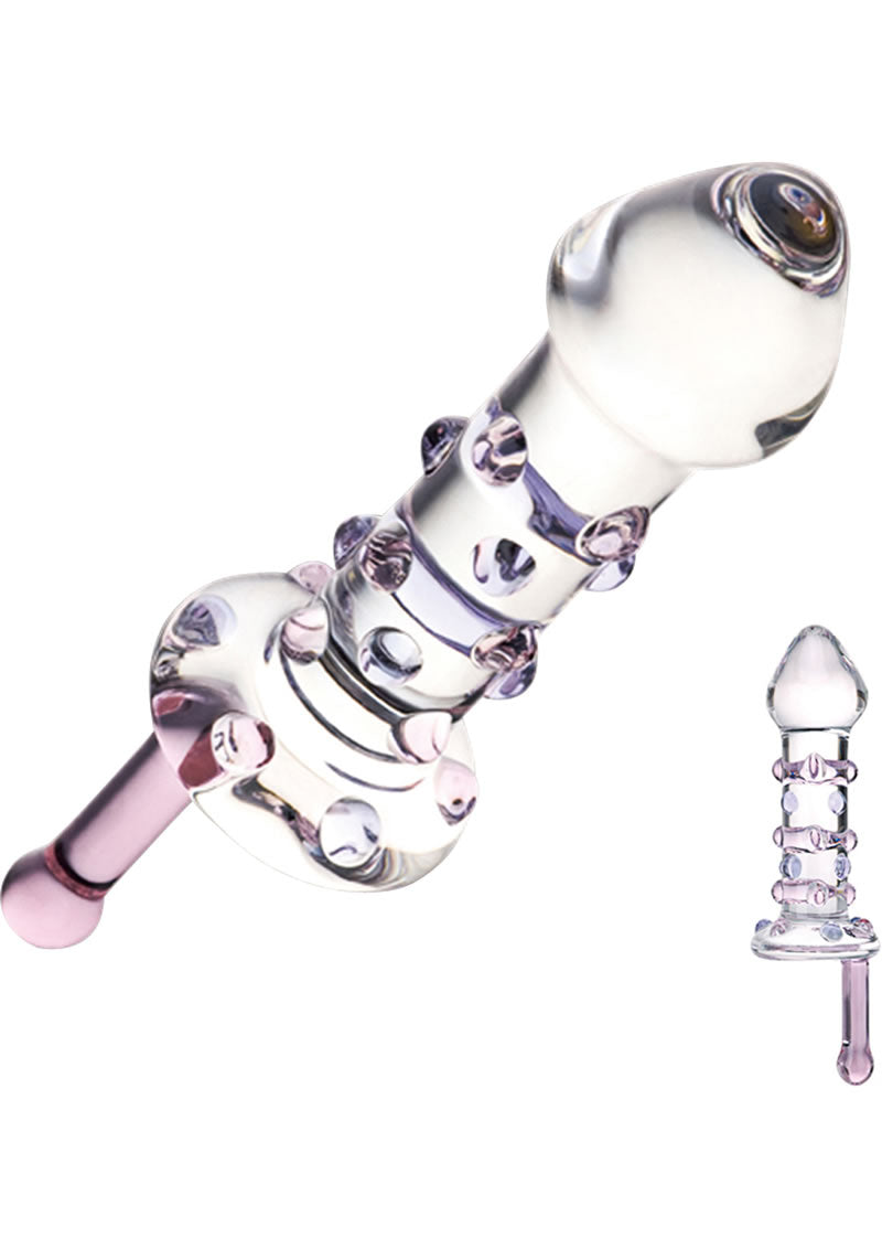 Glas Candy Land Juicer Glass Dildo with Pleasure