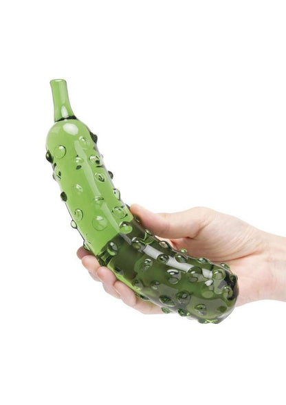 Glas Caressing Cucumber Glass Dildo