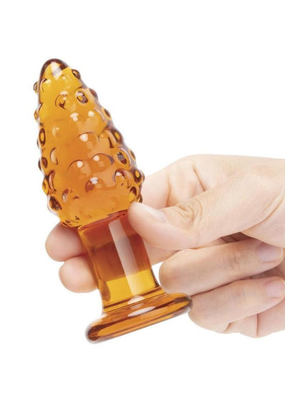 Gläs Cornstar 4 Inch Glass Butt Plug